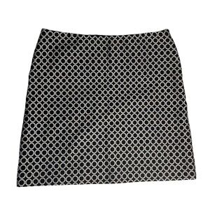 INC International Concepts pattern mini skirt size 10 EUC